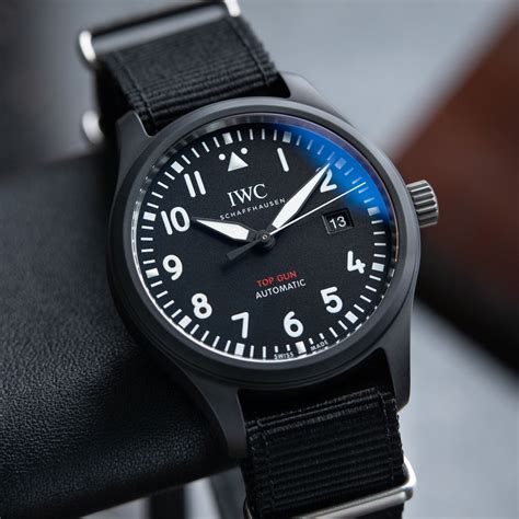 iwc nato straps|iwc watches with custom straps.